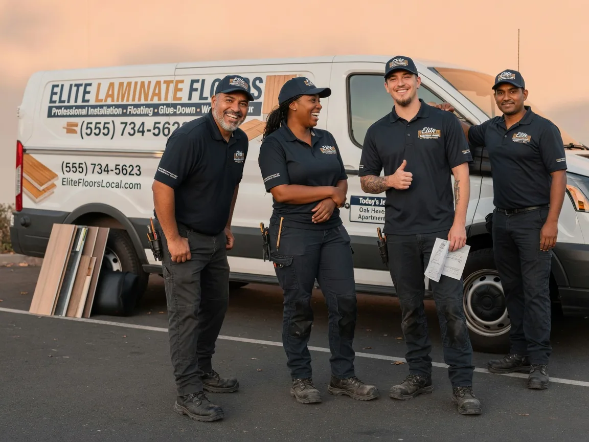 Laminate flooring installation company in Blockton, IA